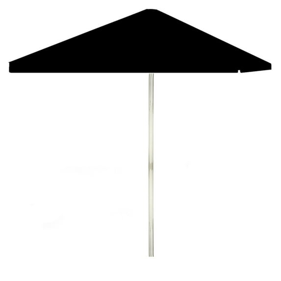 Best of Times 1020W2505 Keep Calm & Party On 6 ft. Square Market Umbrella, Black