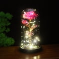 thumbnail image 5 of Regalo de San Valentín para novia, luz de noche con forma de rosa, luz LED, cubierta de acrílico, caja de regalo con lámina de oro, regalo de Navidad, 5 of 5