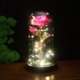 thumbnail image 1 of Regalo de San Valentín para novia, luz de noche con forma de rosa, luz LED, cubierta de acrílico, caja de regalo con lámina de oro, regalo de Navidad, 1 of 4