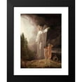 thumbnail image 2 of John Faed 12x14 Black Modern Framed Museum Art Print Titled - Expulsion of Adam and Eve (1880s), 2 of 5