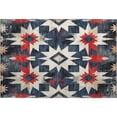 thumbnail image 2 of Addison Rugs Mayfield Premium Machine Washable Transitional Aztec Navy Rectangle Rug, 1'8" x 2'6", 2 of 6