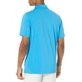 thumbnail image 2 of Adidas PULSE BLUE Men's Golf Standard Solid Shirt, US Medium, 2 of 2