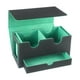 thumbnail image 1 of Caja para guardar más de 400 cartas. Estuche práctico para guardar barajas. Verde, 1 of 9