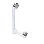 Jacuzzi LH33827 Universal Deep Soak Drain Chrome Chrome