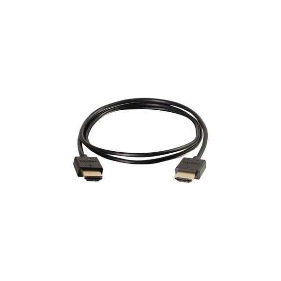 C2G 41362 2ft Ultra Flexible High Speed HDMI Cable with Low Profile Connectors - 4K 60Hz