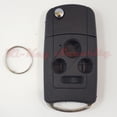 thumbnail image 2 of 2 Flip Key Modified Case Shell For Honda Remote Key 4 Buttons Accord Civic CRV, 2 of 7
