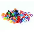 thumbnail image 3 of Pigeons Leg Rings, Lightweight Compact Pigeons Leg Band Durable Colorful  For Pigeons Identification, 3 of 8