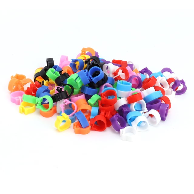Anillo de identificación para Palomas Jadeshay 200 unidades 8 mm para patas de paloma