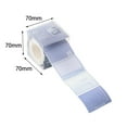 thumbnail image 2 of KLKCMS 2 Pcs Feuilles Adhésives à Tirer pour Noter des Rappels Rapides Mémorandum Bleu, 2 of 9