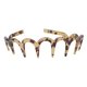 thumbnail image 4 of Accesorios para el cabello con forma de U para mujer con dientes de tendón de res resistentes a caídas de Estados Unidos, ideales para lavarse la cara, 4 of 5