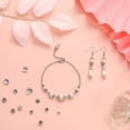 thumbnail image 4 of 1 Box 240Pcs 12 Style Bead End Caps Flower Bead Caps Silver Flower Bead Cap Tibet Style Filigree Vintage Alloy Bead Spacers Loose Bead for Jewelry Making DIY Earrings Bracelet Necklace, 4 of 5