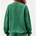 thumbnail image 4 of Tqcoqu Sweatshirt for Women with Rainbow Striped,Loose Fit Pullover Shirts Round Neck Long Sleeve Casual Tops Daily Wear, 4 of 5