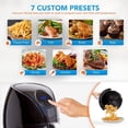 thumbnail image 3 of Air Fryer 7 QT Maxx Classic, Extra Hot Air Fry, Cook, Crisp, Broil, Roast, Bake, High Gloss Finish, Nonstick, Black, 3 of 6