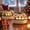 2Pcs A+B, variant on Christmas Humidifier Diffuser Oil Village Raindrop Aroma 400ml with Mist, Essential Oil Mist with Warm Night Light 2H 4H Timer USB C Micro Landscape Decor for Home Bedroom Desk