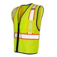 thumbnail image 2 of Kishigo Economy Contrasting Vest with Zippered Front, 2 of 5