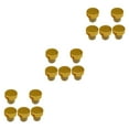 thumbnail image 1 of kurtrusly Versatile 5-Piece T-shape Wine Stopper Silicone Plug Cork Bottle Stopper Cap Collection Golden 3Set, 1 of 6