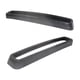 thumbnail image 4 of 2 piezas de moldura de parrilla delantera para radiador, accesorios profesionales para automóviles, parrilla inferior Gris, 4 of 9