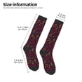 thumbnail image 2 of KLL Music Print Cool Socks Men's Women's Crew Socks Funny Crazy Novelty Stockings, 2 of 6
