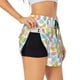 thumbnail image 1 of Balery Colorful Rubber Duck Pantalones cortos deportivos para mujer con forro y dos bolsillos, elásticos, para entrenamiento, gimnasio, yoga-X-Large, 1 of 7