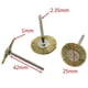 thumbnail image 5 of Cepillos de pulido, juego de cepillos de rueda de alambre de acero inoxidable, 16 Uds., accesorios para Mini herramientas rotativas de taladro, 5 of 6