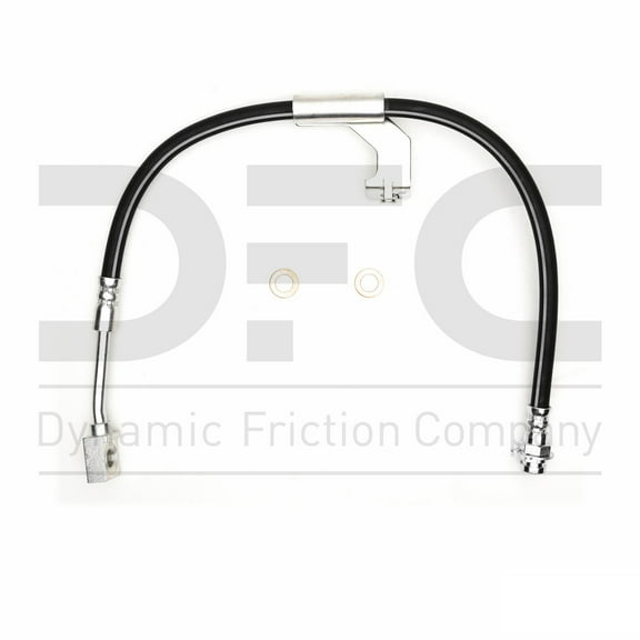 Front Right Dynamic Friction Company Brake Line Hose 350-47252 For 1983-1995 Chevrolet G30, 1983-1995 GMC G3500