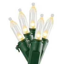 Indoor/Outdoor 500-Count LED Mini Christmas String Lights, Warm White, 114', by Holiday Time