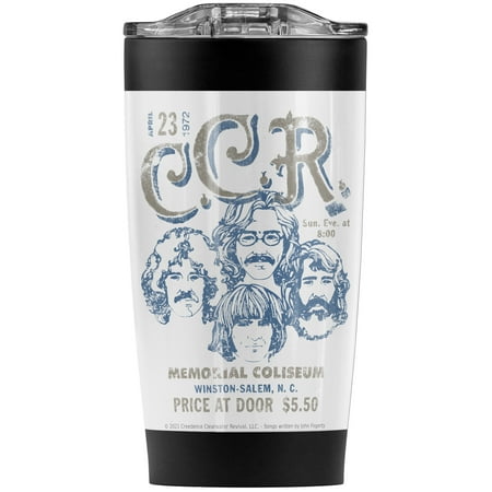 

Creedence Clearwater Revival/Sketch Poster Stainless Steel Tumbler 20 oz Coffee Travel Mug/Cup Vacuum Insulated & Double Wall with Leakproof Sliding Lid | Great for Hot Drinks and Cold Beverages