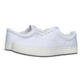 thumbnail image 3 of MaCae Unisex Canvas with Fur Lace Up Fashion Shoe With Unique Sole, Fur Lined Shoes, Shoes for Teens, Casual Shoes, Canvas Shoes, Teen Shoes- White/STP Polar Bear, 6M/8W, 3 of 7