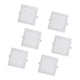 thumbnail image 2 of 12W 6pcs Empotrada tejado Luces Abajo Panel -Cuadrado Blanco cálido Macarena Luz de techo LED, 2 of 8