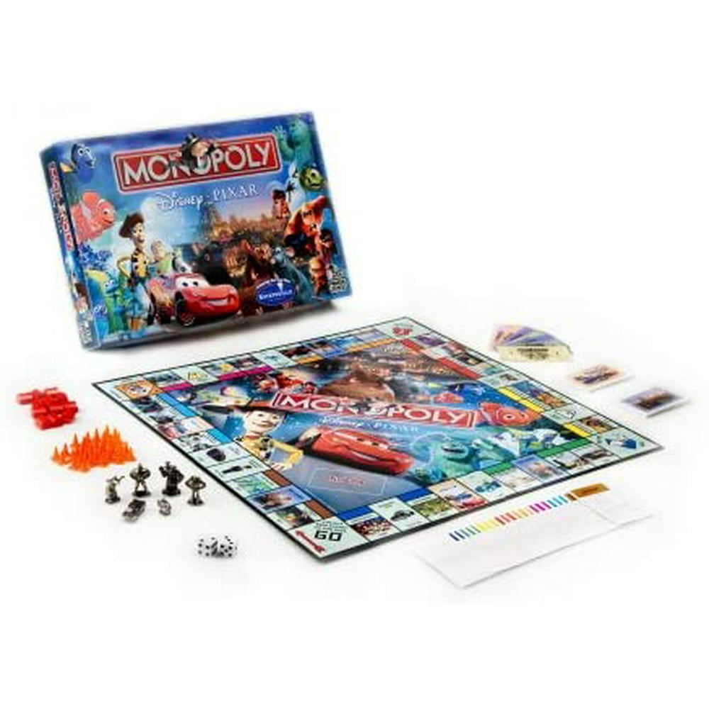 Monopoly The Disney Pixar Edition (2007 Edition) Used