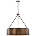thumbnail image 4 of Nuvo 60-5895 - Kettle Oversized Pendant; Antiqued Copper Finish, 4 of 16