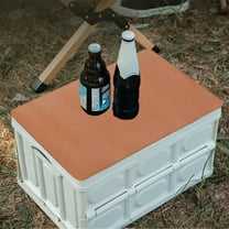 KCGYNP Picnic Table Mat 33x21 Inch,PU Leather Camping Cover,Waterproof Rollable Dining Pad,Outdoor Cooking