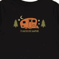 thumbnail image 4 of Inktastic Rather Be Camping C3 Boys or Girls Long Sleeve Toddler T-Shirt, 4 of 5