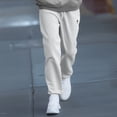 thumbnail image 3 of Dalix Astronaut Embroidery Heavy Weight Fleece Sweatpants Soft Lounge Pant Drawstring Waistband Pockets Mens in Lunar Gray S Small, 3 of 5