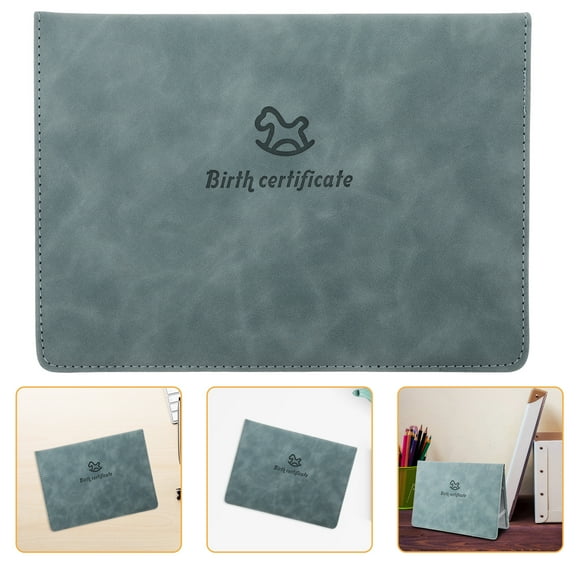 Homoyoyo Certificate Folder Protective Holder 1 Set Document Organizer for Important Papers