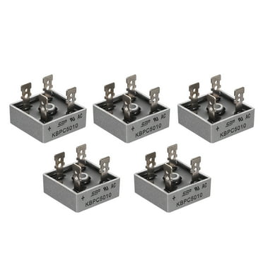 Raindrops Single Phase Bridge Rectifier for Household Appliances Silver Metal 1000V 50A