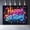 5x3Ft, variant on Neon Happy Birthday Backdrop Glow in The Dark Brick Wall Photography Background Funny Graffiti Colorful Painting Splatter Birthday Party Decorations Supplies Cake Table Banner Photo Booth Props