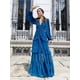 thumbnail image 2 of Vestido largo de mujer Vestidos largos de manga larga con escote en V Novedades en vestidos de otoño e invierno 2024 Vestidos de fiesta de noche para mujer, 2 of 5