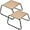 2 Pieces-beige, variant on Outdoor Footstools for Patio,Backyard Patio Furniture Metal Frame Small Seat All Weather Footrest for Couch Patio Chairs 2 Pieces Beige