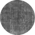 thumbnail image 1 of Ahgly Company Indoor Round Oriental Gray Industrial Area Rugs, 8' Round, 1 of 4