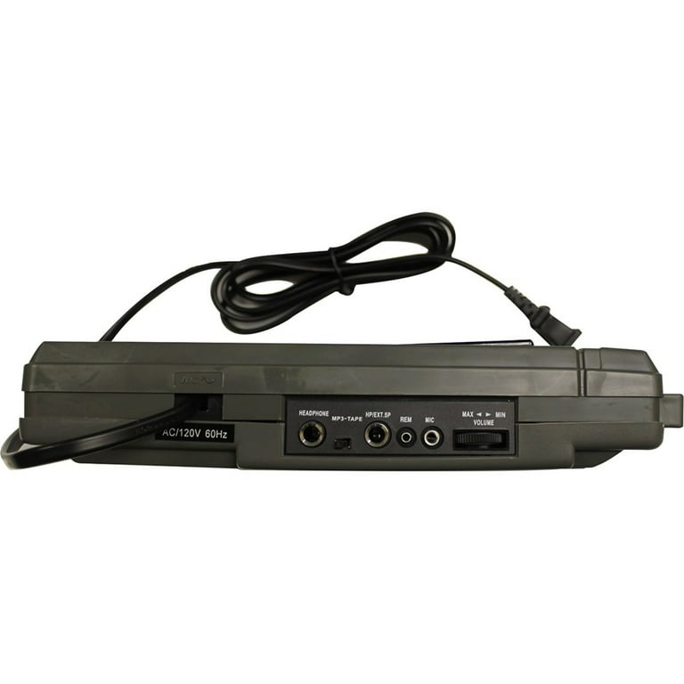 Hamilton Buhl Classroom Cassette Player, Tape Recorder with Mic, 1