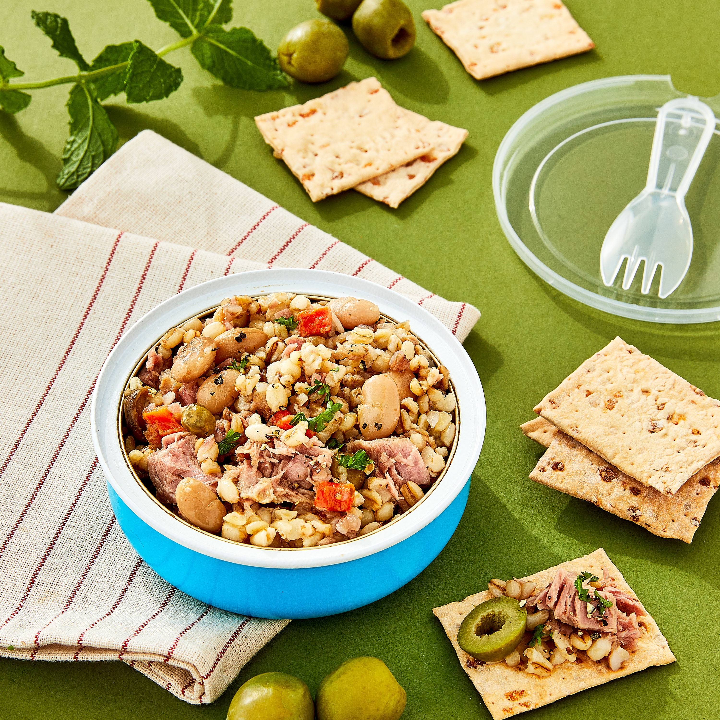 bettergoods Moroccan Tuna Bulgur Wheat Salad Bowl, MSC Certified, 5.6 oz