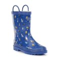 thumbnail image 1 of Regatta Great Outdoors - Botas de agua con estampado Minnow para niños/niñas (Azul Petróleo) Regatta UTRG1250_petrolblue, 1 of 6