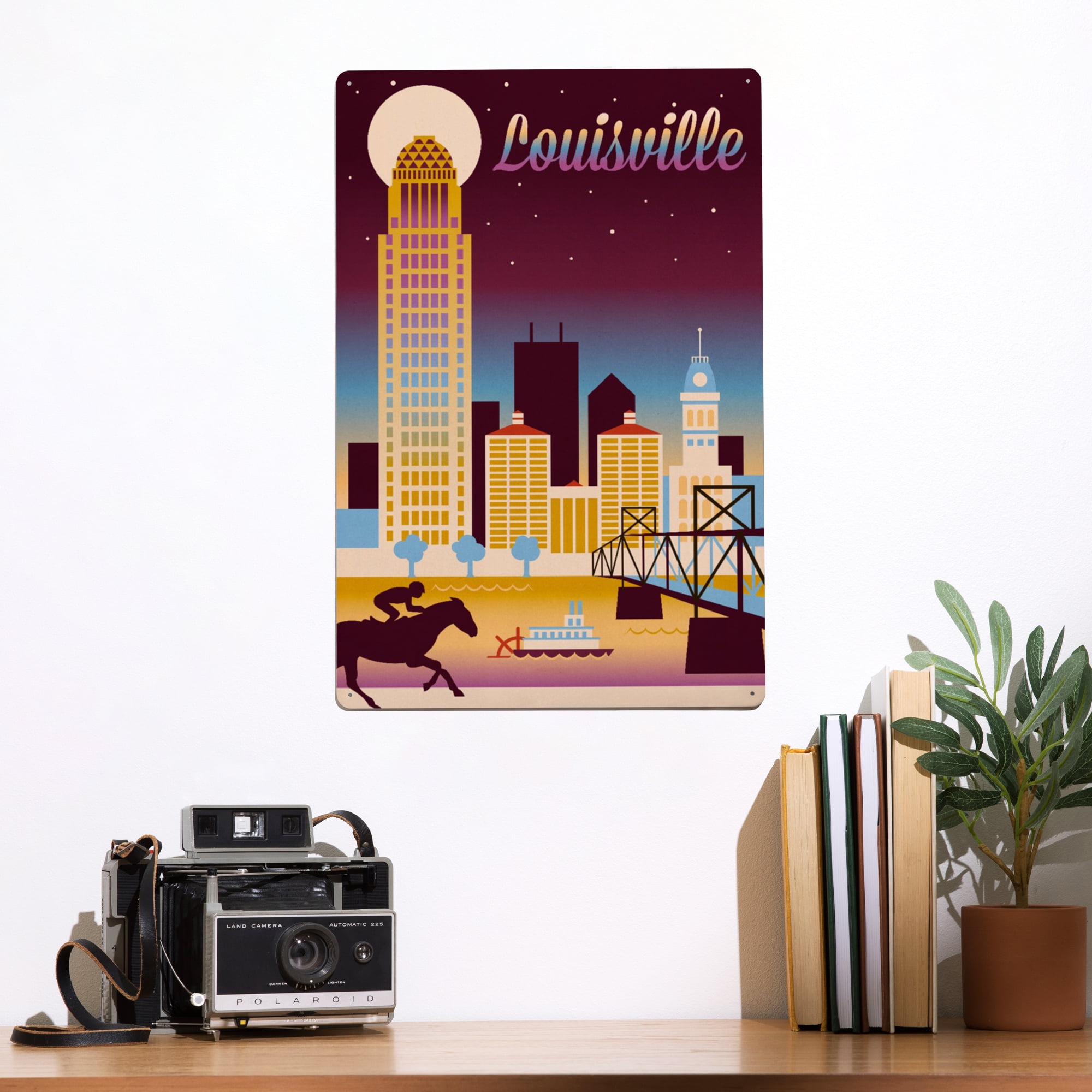 Louisville, Kentucky, Retro Skyline Chromatic Series, Lantern