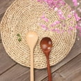 thumbnail image 2 of Long Handle Wooden Mixing Spoon, 13 inch Long Wooden Spoon Wood Soup Spoons for Cooking and Stirring, 2 of 7