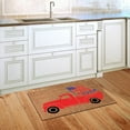 thumbnail image 5 of 4th of July Doormat Memorial Day Outdoor Door Mat American Flag Star Truck Doormats for Outdoor Entrance Home Sales Today Clearance for Independence Day House Porch Front Door Decoration 16x24In, 5 of 5