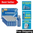 thumbnail image 2 of Piles AAA Fiables, Lot de 60 - Alimentation Alcaline Fiable pour Tous Vos Appareils, 2 of 5