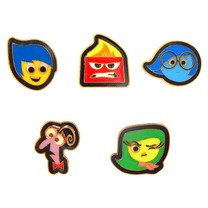 Disney Inside Out Themed 5 Starter Pin Set Disney World Parks Trading Pins Brand New