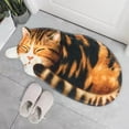 thumbnail image 7 of BCZHQQ Shower,Tub,Bath Mat,Bathroom Rug,Non-Slip,Absorbent,Soft Mat for Bathroom,Adorable Design Cat-Picture Bath Mat Door Mat Dry Carpet,18"x9",Summer Clearance, 7 of 7