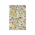 thumbnail image 1 of Vegetables Hanging Pocket Organizer, Cartoonish Repetitive Pattern with Vivid Healthy Organic Vegetarian Foods, Printed Polyester Storage Bag with Pockets, 14" x 20", Multicolor, 1 of 2